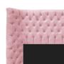 Imagem de Cabeceira Queen Everest P02 160 cm para cama Box Suede Rosa Bebê - Amarena Móveis