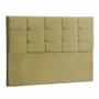 Imagem de Cabeceira Queen Jordania 160 CM Suede Bege - D A Decor