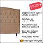 Imagem de Cabeceira Queen Size Casal 160cm Cama Box Estofada Luxo Estofada Diana