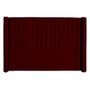 Imagem de Cabeceira Ripada Estofada Para Cama Box Casal King 1.95 - Suede - Sv Decor