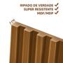 Imagem de Cabeceira Ripada Para Cama De Casal 140 cm x 250 cm MDF E MDP Nature Shop Jm