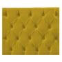 Imagem de Cabeceira Sofia 195 cm King Size Suede Amarelo - ADJ Decor