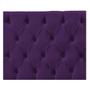 Imagem de Cabeceira Sofia 195 cm King Size Suede Roxo - ADJ Decor