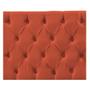 Imagem de Cabeceira Sofia 195 cm King Size Suede Terracota - ADJ Decor