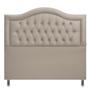 Imagem de Cabeceira Solteiro 90 Cama Box Sophia Provençal Bege Corano Com Pés Plus RBL