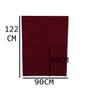 Imagem de Cabeceira Solteiro 90cm Lizz Suede Marsala - D'Classe Decor