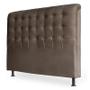 Imagem de Cabeceira Solteiro Ana 90cm Suede Marron  FdECOR