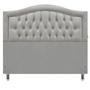 Imagem de Cabeceira Solteiro Cama Box Sophia Provençal Bege Suede Com Pés RBL