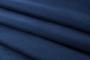 Imagem de Cabeceira Solteiro Curva 90x60cm Suede Azul - Tachas Fumê