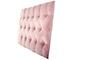 Imagem de Cabeceira solteiro para cama box painel capitone veludo rosa