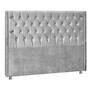 Imagem de Cabeceira Solteiro Tóquio P04 98 cm Suede - ADJ Decor