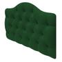Imagem de Cabeceira Suspensa Imperatriz 140 cm Casal Suede Verde - Amarena Móveis