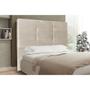 Imagem de Cabeceira Tóquio 90 Cm Cama Box Solteiro Suede Bege