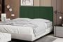 Imagem de Cabeceira Vitória 193Cm Para Cama Box King Suede Verde Militar