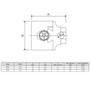 Imagem de Cabeçote Broqueador Modelo F1-25 - Diâmetro de 100mm