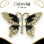 Imagem de Cabedal - Pircing Borboleta Para Chinelo Mult1 C/6 Pares - LL-RD-100 - Nybc