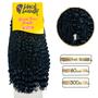 Imagem de cabelo cacheado afro queen trees braids black beauty 300grs