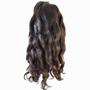 Imagem de Cabelo Humano Liso Ondulado Natural 70/75cm 50 Gr Virgem Ponta Cheia 