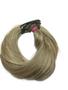 Imagem de Cabelo Loiro Tecido em Tela 60 65cm p/ Mega Hair Humano 1 tela 100gr