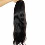 Imagem de  Cabelo na Tela Humano Natural 60/65cm 150 Gramas Liso leve Ondas Alongamento Mega Hair