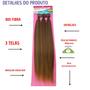 Imagem de Cabelo Orgânico Bio Fibra Liso Brazilian Virgin Hair Alba Cor HL433/613+1427