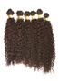 Imagem de Cabelo Orgânico Cacheado Cacho 1B 250g 65 cm - Black Beauty