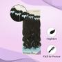Imagem de Cabelo organico vivian 360g para entrelace