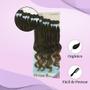 Imagem de Cabelo organico vivian 360g para entrelace