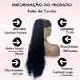 Imagem de Cabelo Rabo de Cavalo Cacheado 75cm Modelo Eloah 180g Estylo Mulher