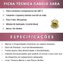 Imagem de Cabelo Sara Ser Mulher Orgânico Cacheado 340 Gramas Para Crochet Braid 50 cm