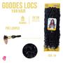 Imagem de Cabelo Sintetico Goddess Locs - Dread Com Cachos - Facil Aplicação P/Crochet - Yan hair -