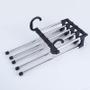 Imagem de Cabide De Calça De Inox cabe 5 Peças Multi-função Clink CK5151-1