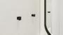 Imagem de Cabide de Parede Banheiro 4,5cm em Aço Inox Black Matte Preto Fosco  Stainless