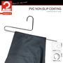 Imagem de Cabide de Roupas MAWA Reverse Hook - Conjunto com 10 Peças