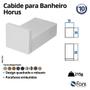 Imagem de Cabide Horus 450 4600 Preto Fosco Fani Metais