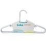 Imagem de Cabide Infantil Kit Com 5 Unidades Branco 14190 Buba