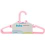 Imagem de Cabide Infantil Kit Com 5 Unidades Rosa 14191 Buba