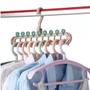 Imagem de Cabide Resistente Multiuso Camisa Cinza Para Roupa Reforçado