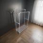 Imagem de Cabideiro Arara Armário Roupa Duplo Closet Quarto SapateiroB
