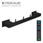 Imagem de Cabideiro C4 Inox Preto Fosco - Kromus Rt0312b