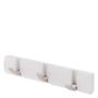 Imagem de Cabideiro Flip com 3 Ganchos Umbra Branco 31X7CM