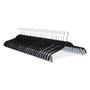 Imagem de Cabides de Veludo Amazon Basics com Clipes (24 Unidades)
