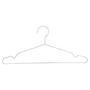 Imagem de Cabides para roupas Amazon Basics em aço inoxidável, pacote com 50
