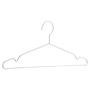 Imagem de Cabides para roupas Amazon Basics em aço inoxidável, pacote com 50