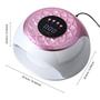 Imagem de Cabine S9 Bivolt 57 Led 268w LED/UV Bivolt Pink