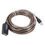 Imagem de Cabo 10M Extensor Usb 2.0 Ativo Amplificado 10 Metros Preto