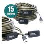 Imagem de Cabo 15m Extensor Usb 2.0 Ativo Amplificado 15 Metros