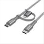 Imagem de Cabo 2 em 1 USB-C para Lightning 1,5m LC21GR Geonav