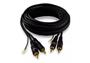 Imagem de Cabo 2 RCA Macho x 2 RCA Macho 5m Com Terra