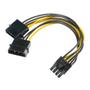 Imagem de Cabo 4 Pinos Molex Para Vga 8 Pinos - Akasa Ak-Cbpw20-15